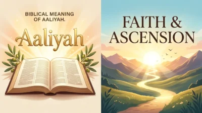 Biblical Meaning of Aaliyah