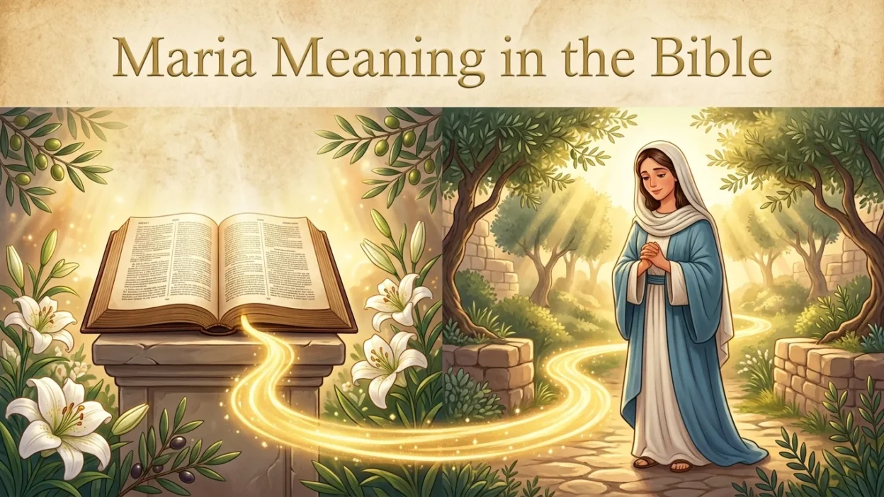 Maria Meaning in the Bible