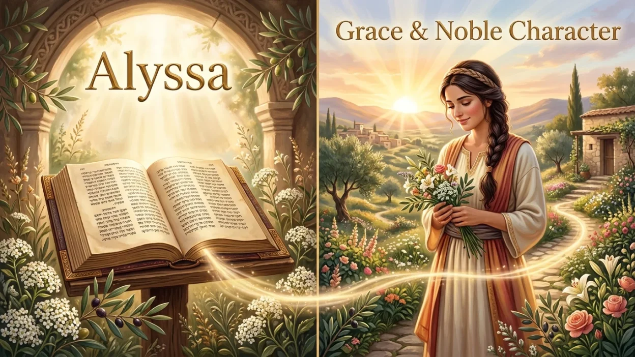 Alyssa Meaning in the Bible