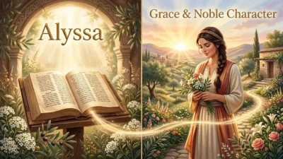 Alyssa Meaning in the Bible