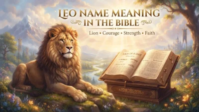Leo Name Meaning in the Bible